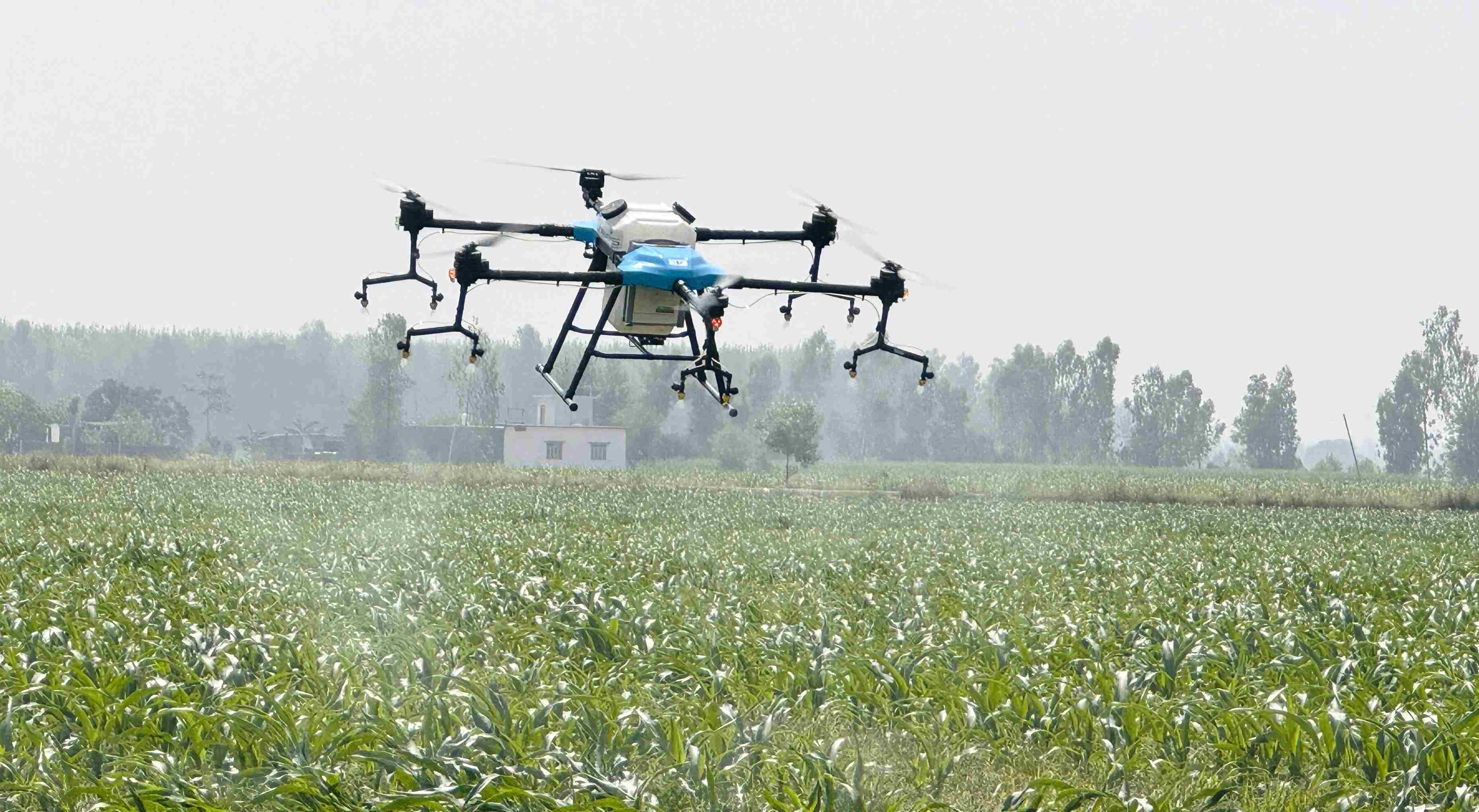 India's First 30L Agriculture Spray Drone