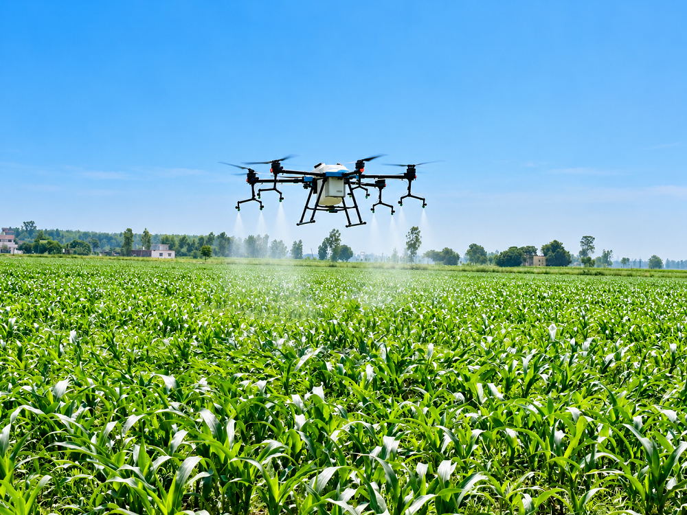 How drone spraying covers more acres in a day